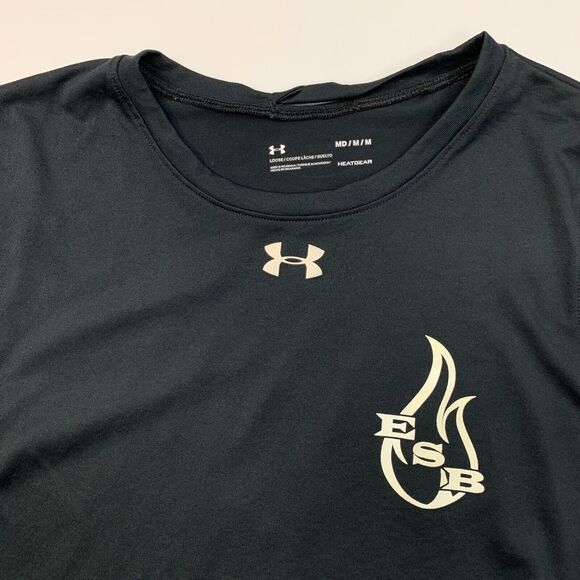 Under Armour Ladies Locker T Shirt Womens M Medium Long Sleeve EAST SIDE BLAZE - Picture 3 of 12